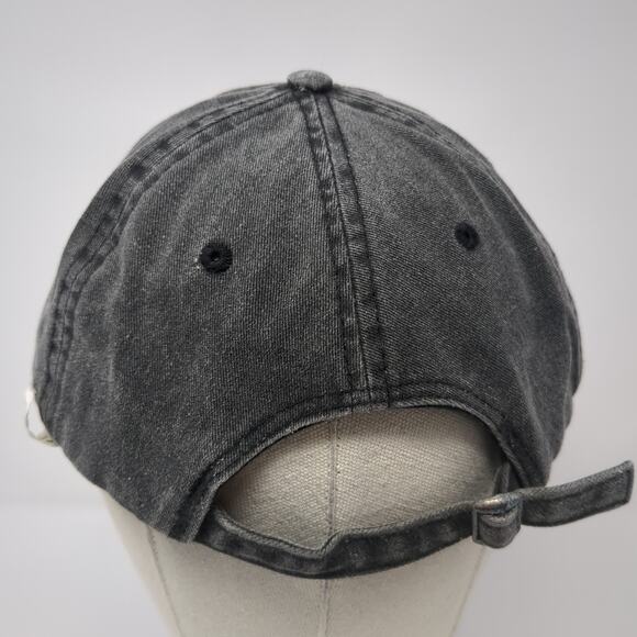 Alpha Phi Slideback Baseball Cap Gray One Size Adjustable Embroidered Dalix - Picture 5 of 9